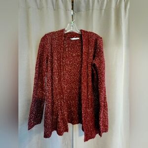 Medium maroon cardigan